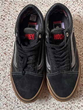 Vans x Hockey Andrew Allen Collab Black/Gum Snakeskin 7 Men’s